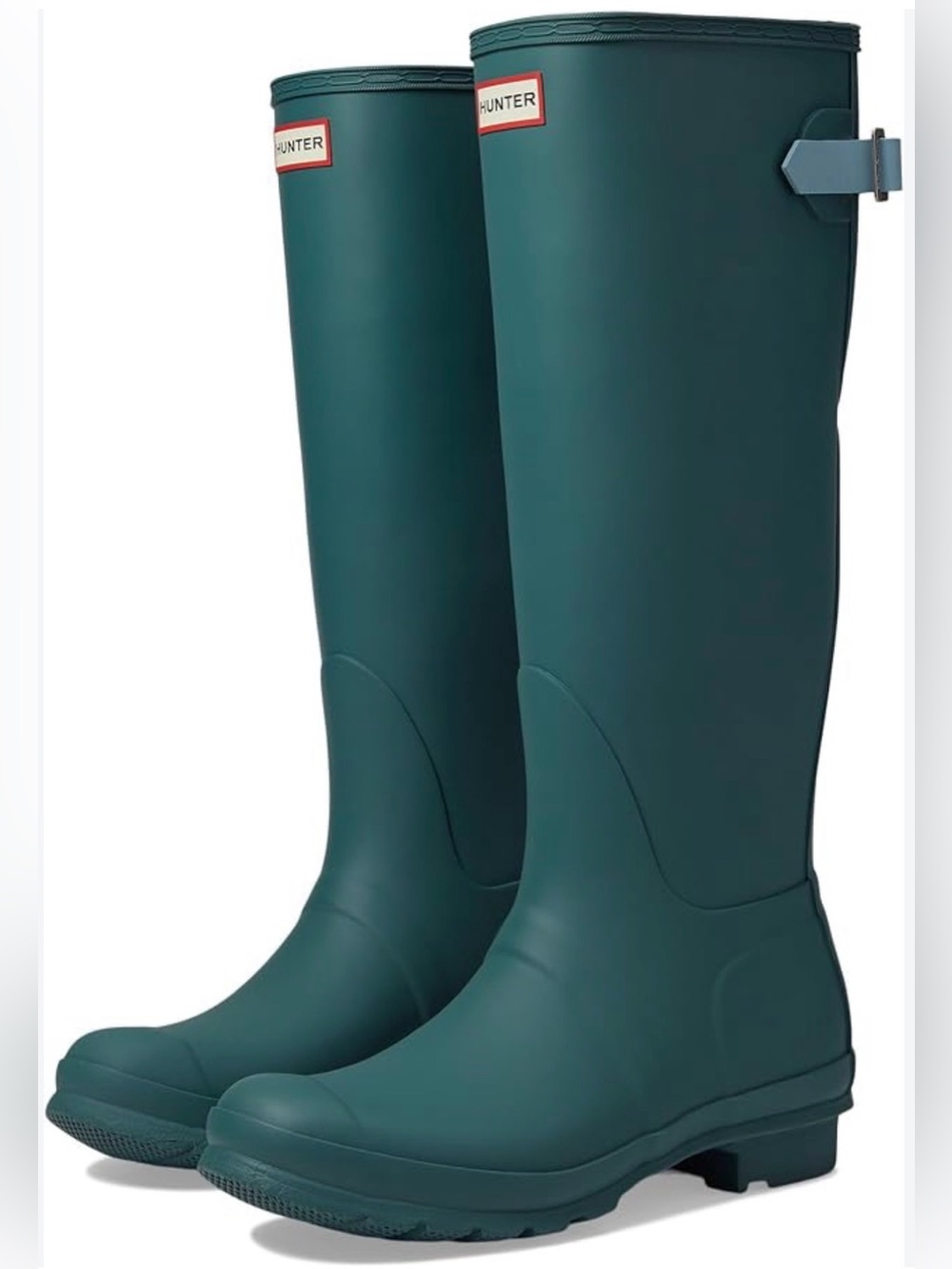 Hunter Tall Women's Rain Boots in Teal unisex M6/7 F Eur 38
